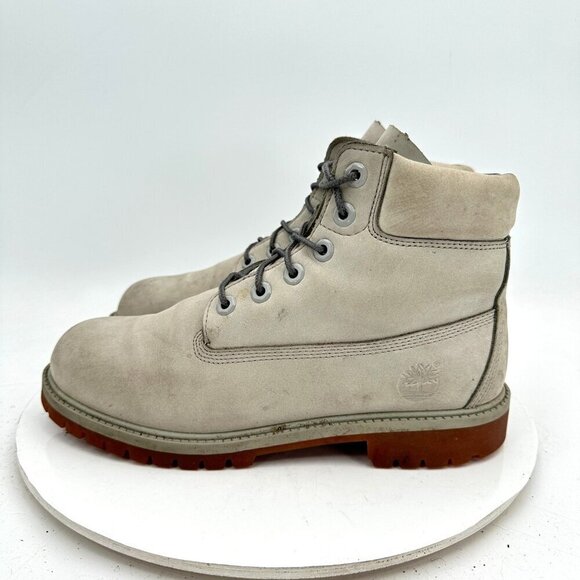 Timberland Other - Timberland AF 6'' Inch Premium Men Size 7 Light Grey Leather Ankle Combat Boot